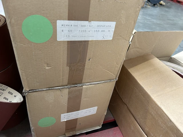 Bandschuurpapier diverse p100-p120-p60-p150 - afbeelding 5 van  10