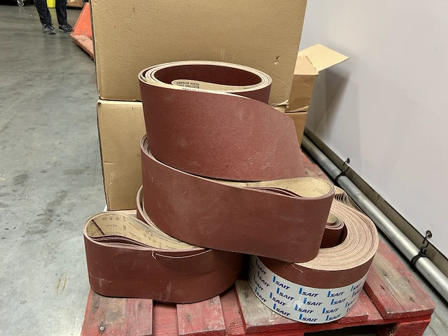 Bandschuurpapier diverse p100-p120-p60-p150 - afbeelding 6 van  10