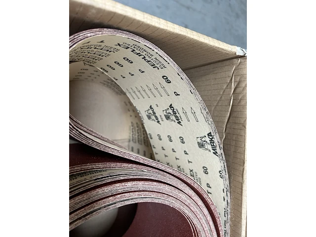 Bandschuurpapier diverse p100-p120-p60-p150 - afbeelding 8 van  10