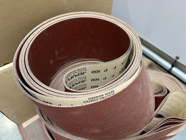 Bandschuurpapier diverse p100-p120-p60-p150 - afbeelding 9 van  10