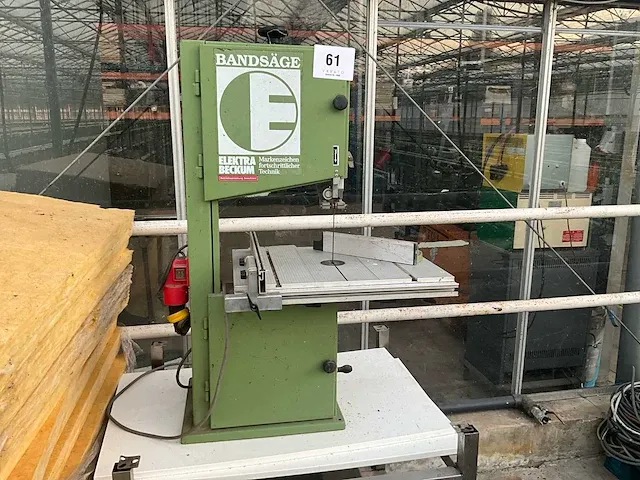 Bandzaagmachine/lintzaag elektra beckum bas 315/4 w55 - afbeelding 1 van  10