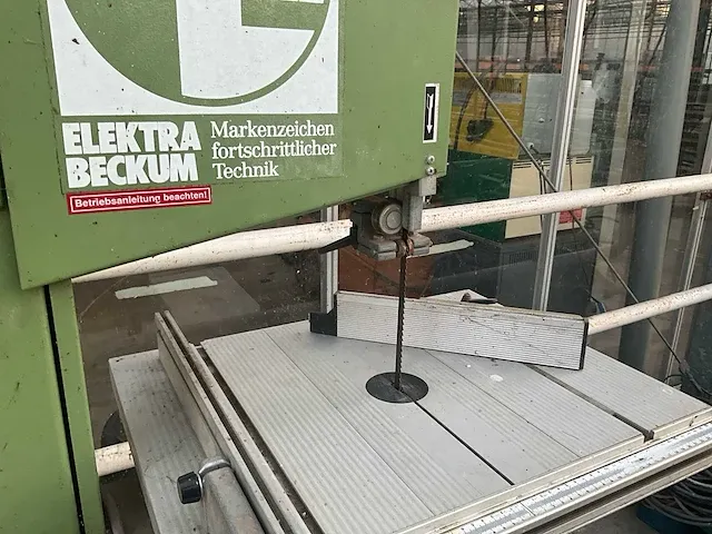 Bandzaagmachine/lintzaag elektra beckum bas 315/4 w55 - afbeelding 5 van  10