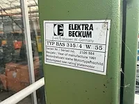 Bandzaagmachine/lintzaag elektra beckum bas 315/4 w55 - afbeelding 7 van  10