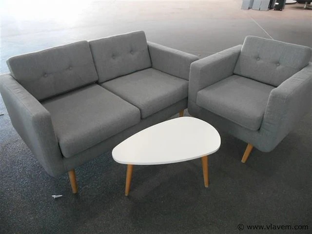 Bank set stof - afbeelding 1 van  1