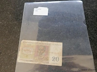 Bankbiljet 20 francs - afbeelding 1 van  1