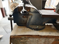 Bankschroef + 2x houders - afbeelding 2 van  6