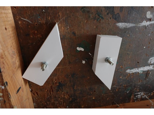 Bankschroef + 2x houders - afbeelding 5 van  6