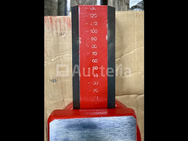 Bankschroef peddinghaus, superior 160 staal gesmeed rood ridgid - afbeelding 5 van  10