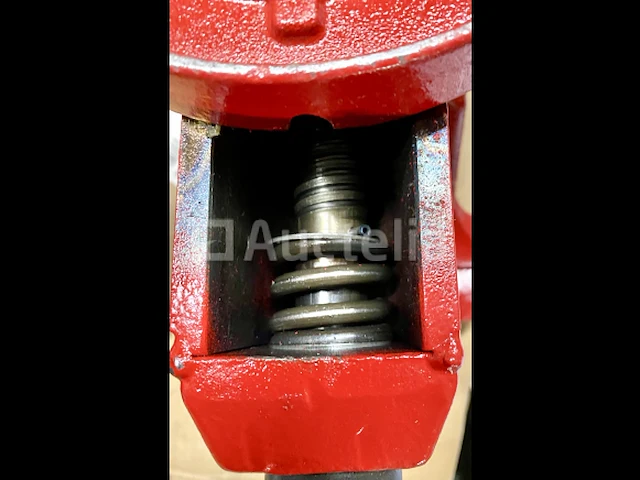 Bankschroef peddinghaus, superior 160 staal gesmeed rood ridgid - afbeelding 9 van  10