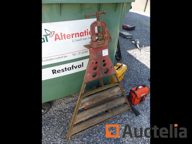 Bankschroef van de verwarmingsmonteur - afbeelding 4 van  5
