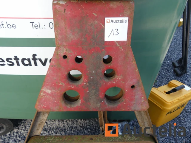Bankschroef van de verwarmingsmonteur - afbeelding 5 van  5
