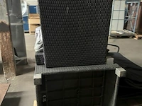 Bankstel 2x 1-zit 1x 2-zit met tafel en kussens voor buiten - afbeelding 3 van  5