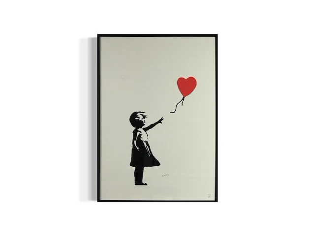 Banksy - balloon girl - afbeelding 1 van  1