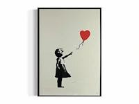 Banksy - balloon girl - afbeelding 1 van  1