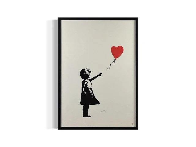 Banksy - balloon girl - afbeelding 1 van  1