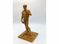Banksy - david (goud) - afbeelding 1 van  11