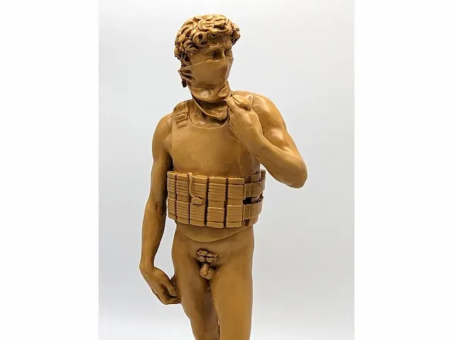 Banksy - david (goud) - afbeelding 6 van  11
