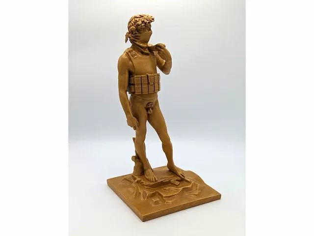 Banksy - david (goud) - afbeelding 11 van  11