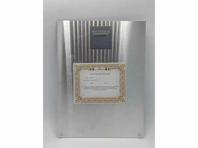 Banksy - fuck de politie - dibond loting met coa - afbeelding 3 van  4