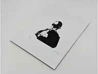 Banksy - fuck de politie - dibond loting met coa - afbeelding 4 van  4