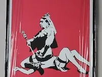 Banksy - gelimiteerde editie - queen vic