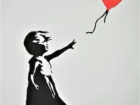 Banksy - girl with balloon - afbeelding 8 van  12