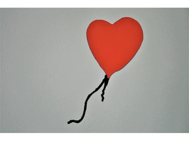 Banksy - girl with balloon - afbeelding 10 van  12