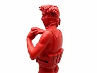 Banksy - sculptuur david (rode editie) - afbeelding 8 van  11