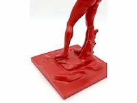 Banksy - sculptuur david (rode editie) - afbeelding 9 van  11