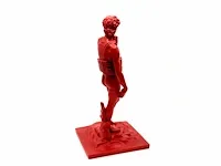 Banksy - sculptuur david (rode editie) - afbeelding 10 van  11