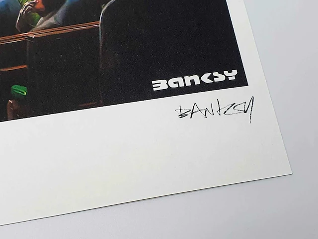 Banksy (1974), gebaseerd op - gedecentraliseerd parlement - afbeelding 3 van  7