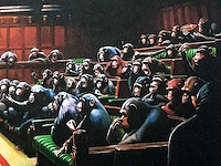 Banksy (1974), gebaseerd op - gedecentraliseerd parlement - afbeelding 5 van  7