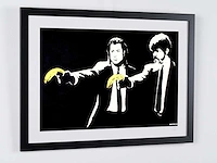 Banksy (after) - "pulp fiction" 2004 - 70x50 cm -70x50 cm - uit privécollectie - nieuwstaat - afbeelding 5 van  7