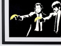 Banksy (after) - "pulp fiction" 2004 - 70x50 cm -70x50 cm - uit privécollectie - nieuwstaat - afbeelding 6 van  7