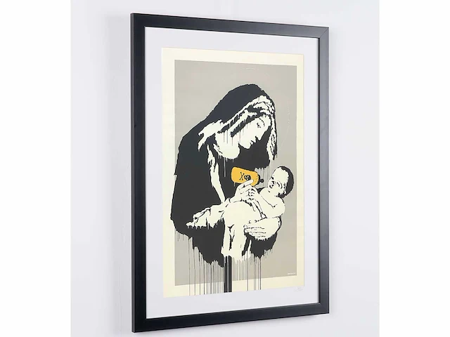 Banksy (after) - "toxic mary 004" - 70x50 cm - gelimiteerde oplage 30 stuks - certificaat - afbeelding 2 van  4