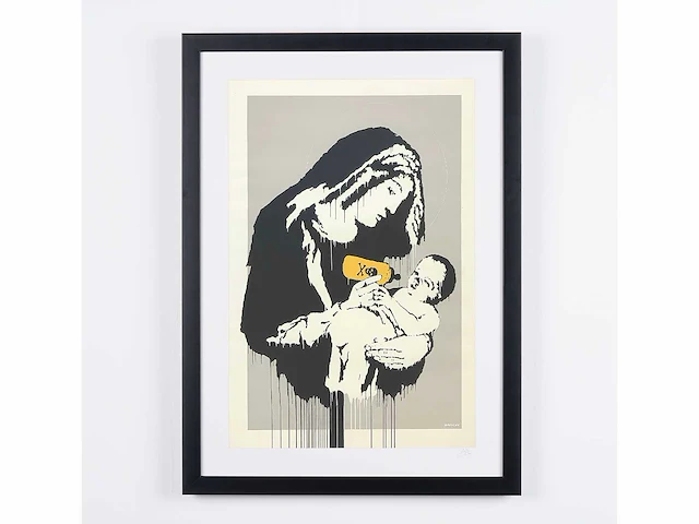 Banksy (after) - "toxic mary 004" - 70x50 cm - gelimiteerde oplage 30 stuks - certificaat - afbeelding 4 van  4