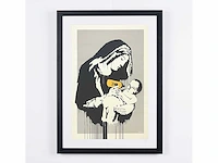 Banksy (after) - "toxic mary 004" - 70x50 cm - gelimiteerde oplage 30 stuks - certificaat - afbeelding 4 van  4