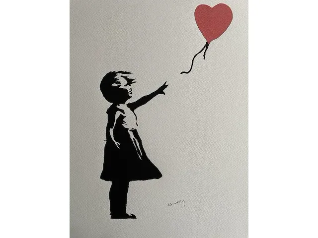 Banksy : baloon girl - afbeelding 2 van  4