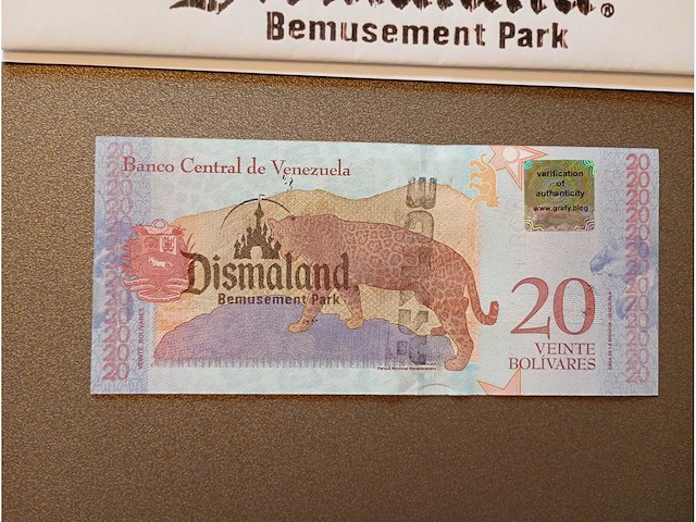 Banksy dismaland bill - afbeelding 3 van  4