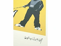 Banksy (geboren 1974), gebaseerd op - barking dog - afbeelding 4 van  5