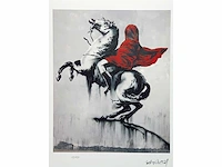 Banksy (geboren in 1974), gebaseerd op - cavalier