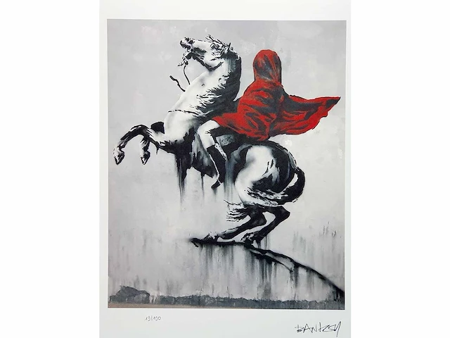 Banksy (geboren in 1974), gebaseerd op - cavalier - afbeelding 1 van  4