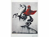 Banksy (geboren in 1974), gebaseerd op - cavalier - afbeelding 1 van  4