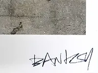 Banksy (geboren in 1974), gebaseerd op - girl frisking soldier - afbeelding 3 van  4