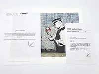 Banksy (geboren in 1974), gebaseerd op - super mario mushroom cop - afbeelding 3 van  3