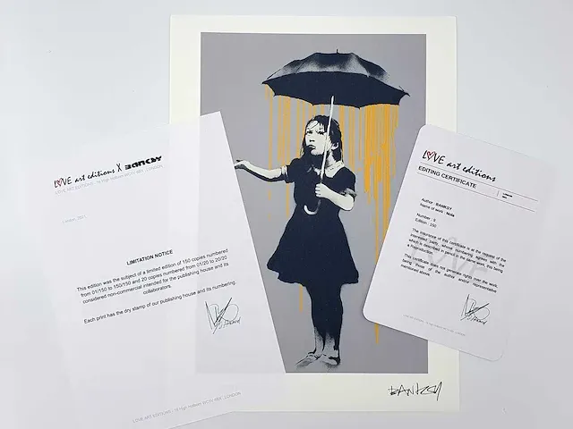 Banksy (geboren in 1974), na - nola - afbeelding 3 van  4