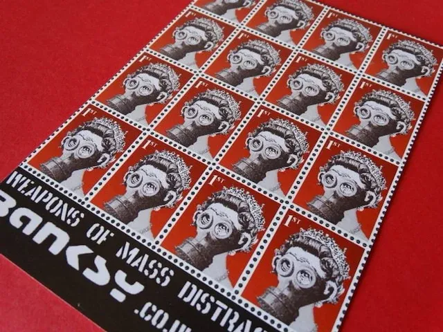 Banksy, wapens van massa afleiding 2001 - afbeelding 2 van  7