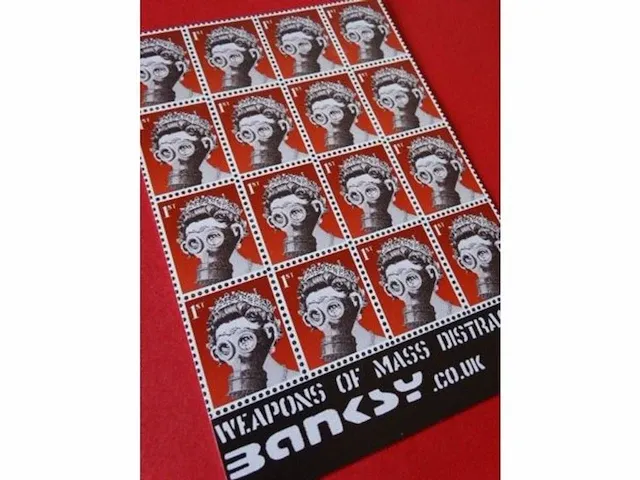 Banksy, wapens van massa afleiding 2001 - afbeelding 6 van  7