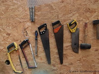 Bankvijs plus lot gereedschap - afbeelding 2 van  2