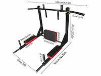 Bar2fit multi optrekstang (10x) - afbeelding 3 van  3